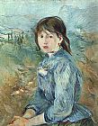 Berthe Morisot The Little Girl from Nice painting